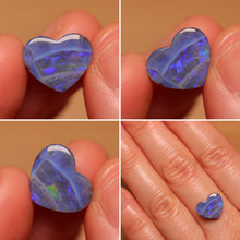 Load image into Gallery viewer, Heart Boulder Opal 3.2ct