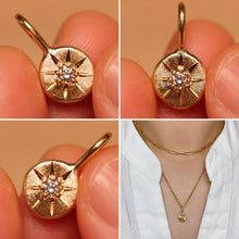 Load image into Gallery viewer, Starseed Diamond Charm - 18k Gold