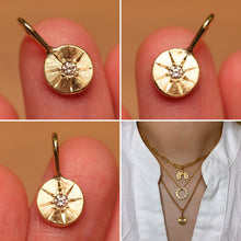 Load image into Gallery viewer, Starseed Diamond Charm - 18k Gold