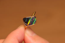 Load image into Gallery viewer, Stripy Boulder Opal Ring - 18k Gold