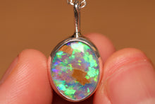 Load image into Gallery viewer, Boulder Opal Pendant 4.13ct - Silver