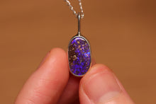 Load image into Gallery viewer, Boulder Opal Pendant 2.90ct - Silver