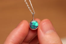 Load image into Gallery viewer, Black Opal Pendant 1.06ct - Silver