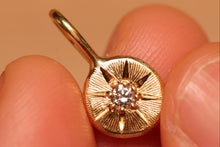 Load image into Gallery viewer, Starseed Diamond Charm - 18k Gold