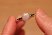 Load image into Gallery viewer, Pastel Opal Ring - Silver