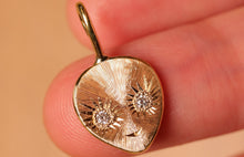 Load image into Gallery viewer, Star Family Diamond Charm - 18k Gold