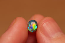 Load image into Gallery viewer, Tiny but Mighty Bright Black Opal 0.69ct