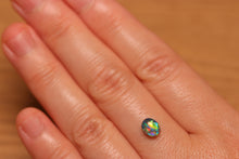 Load image into Gallery viewer, Tiny but Mighty Bright Black Opal 0.69ct