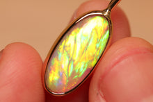 Load image into Gallery viewer, Celestial Fire Crystal Opal Pendant - 18k Gold