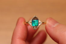 Load image into Gallery viewer, Light Within Me Flashy Boulder Opal Ring - 18k Gold