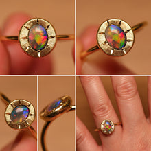 Load image into Gallery viewer, Starseed Mystic Opal Ring - 18k Gold
