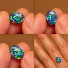 Load image into Gallery viewer, Black Opal 1.65ct - 18k Gold
