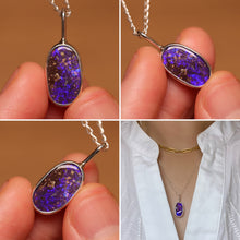 Load image into Gallery viewer, Boulder Opal Pendant 2.90ct - Silver
