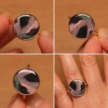 Load image into Gallery viewer, Volcano Picture Opal Ring (4.50ct) - 9k Gold
