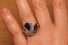 Load image into Gallery viewer, Volcano Picture Opal Ring (4.50ct) - 9k Gold
