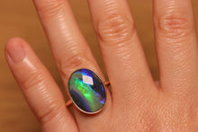 Load image into Gallery viewer, Waterfall Picture Opal Ring (6.07ct) - 9k Gold
