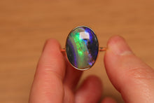 Load image into Gallery viewer, Waterfall Picture Opal Ring (6.07ct) - 9k Gold
