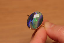 Load image into Gallery viewer, Waterfall Picture Opal Ring (6.07ct) - 9k Gold
