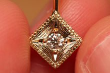 Load image into Gallery viewer, Light Within Me Diamond Charm - 18k Gold

