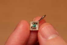 Load image into Gallery viewer, Light Within Me Paraiba Charm - 18k Gold
