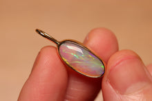 Load image into Gallery viewer, Celestial Fire Crystal Opal Pendant - 18k Gold
