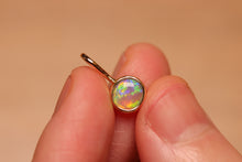 Load image into Gallery viewer, Sunrise Glow Crystal Opal Pendant - 18k Gold
