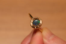 Load image into Gallery viewer, Starseed Black Opal Ring - 18k Gold

